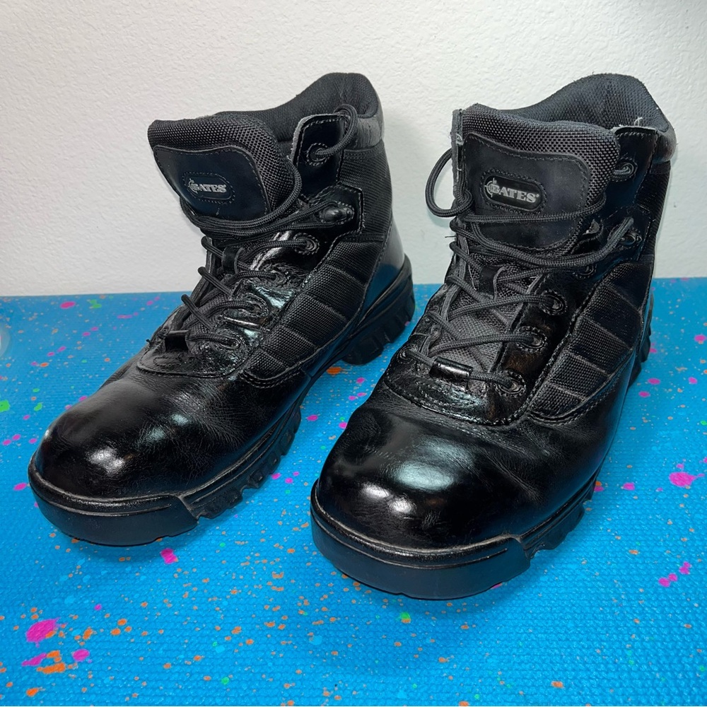 Bates Tactical Boots Men size 12 water resistant Boot Safety leather upper